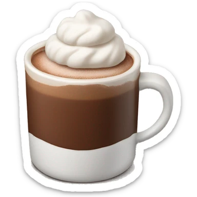 Hot chocolate  sticker