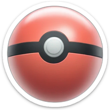 Poké ball sticker