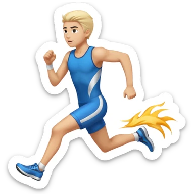 И я бегу, как Соник, быстрый, я supersonic sticker