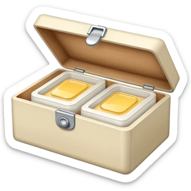 cream medicine in a box sticker