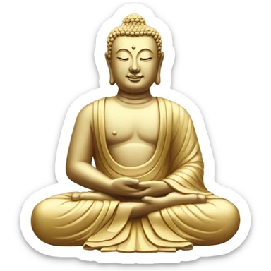 Buddha sticker