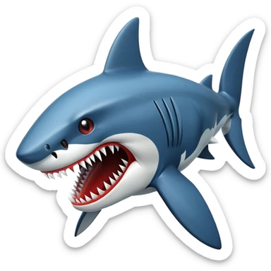 Wolverine Shark sticker