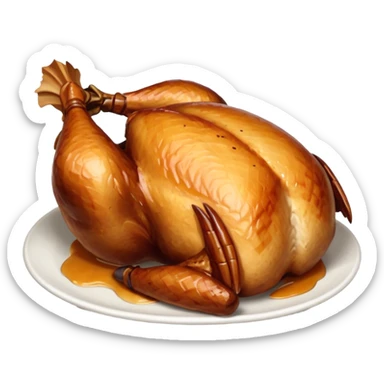 Costco rotisserie chicken  sticker