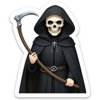 grim reaper death final destination sticker
