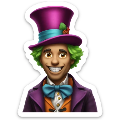 Mad Hatter sticker