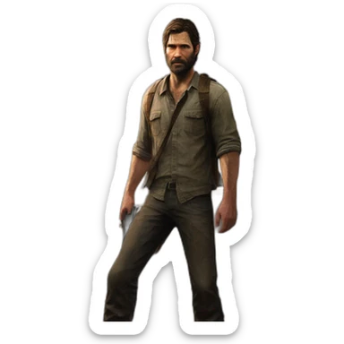 the last of us joel sticker
