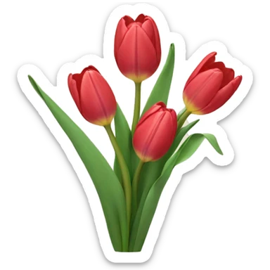 tulips sticker