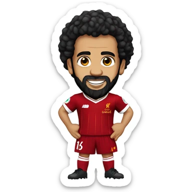 Mohamed Salah liverpool sticker