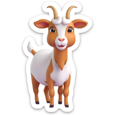 Goat sticker