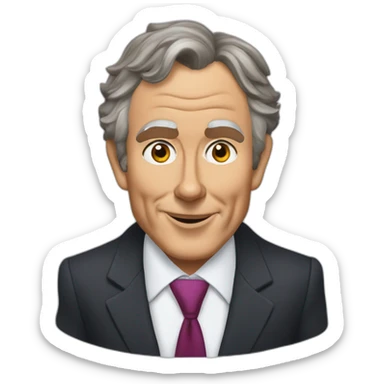 tony blair's fursona sticker