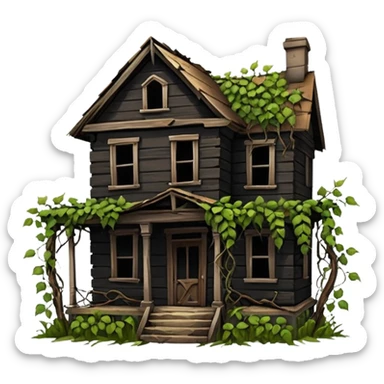 Abandoned House sticker