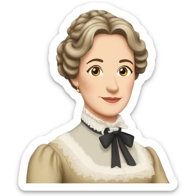 mrs hurst pride and prejudice sticker