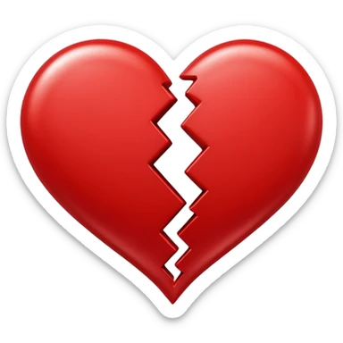 Words "Always Together" heart shaped sticker