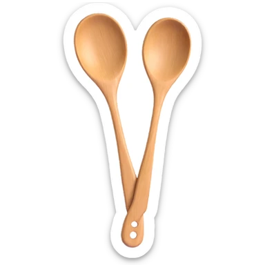 wooden spoon sticker
