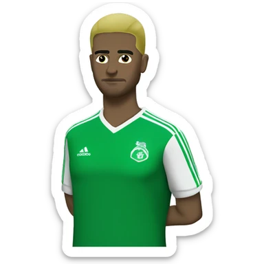 Green street hooligan football adidas sticker