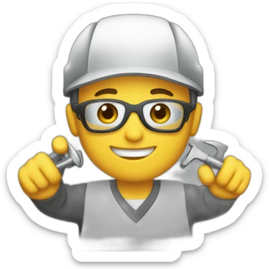 A mechanic showing Done 👍 sticker