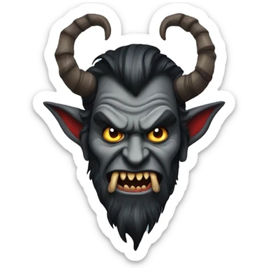 Krampus sticker