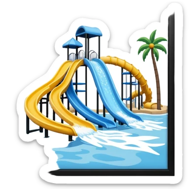 Water park  sticker