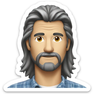 Hillbilly mullet  sticker