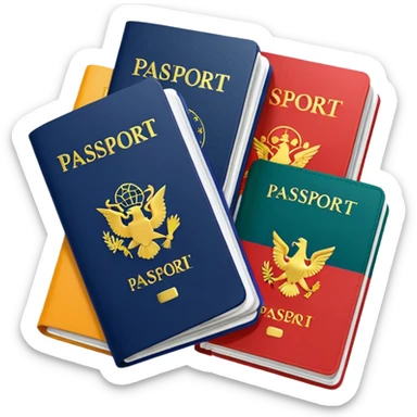 passports sticker