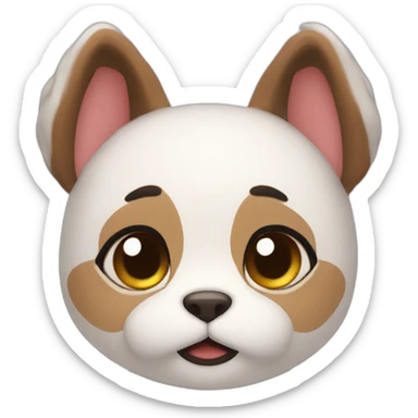 Cute-soft-uwugirl sticker