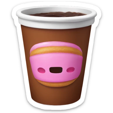 Dunkin’ Donuts cup  sticker