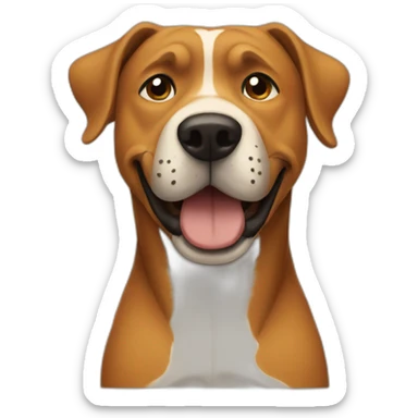 this is fine dog sticker