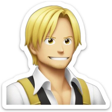 sanji vinsmoke sticker