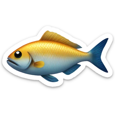 Fish sticker