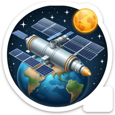 space station sticker