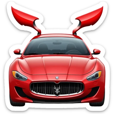 Maserati sticker