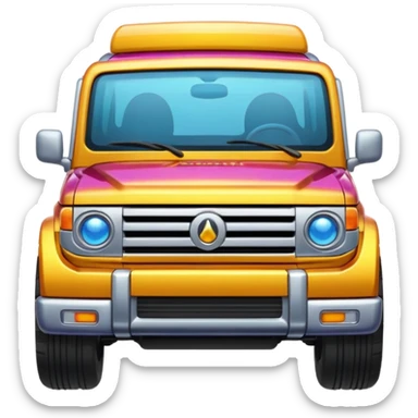Emojis pajero sticker
