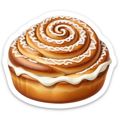 polish makowiec cinnabon sticker