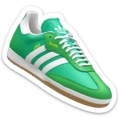 Adidas samba shoes sticker