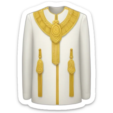 LDS temple ceremonial clothing sticker