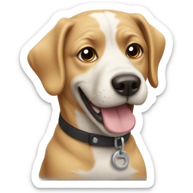Dog wherein buddy sticker