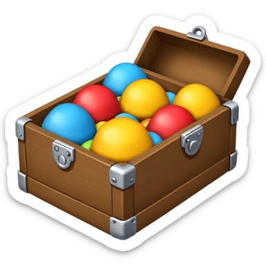 caja de bombones sticker