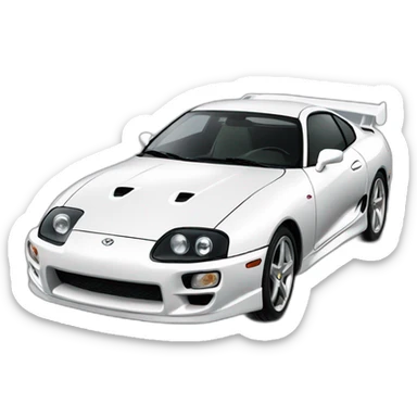 Toyota supra fast and furious sticker