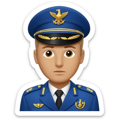 captain boytory321 from kosovo sticker