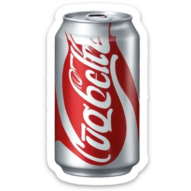 Diet Coke can sticker