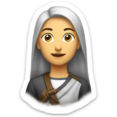 ağlayan kadın sticker