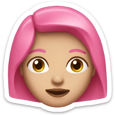 Pink sticker