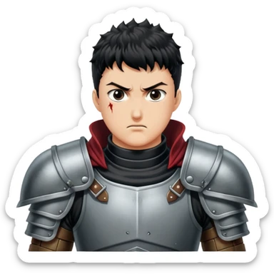 Guts from berserk sticker