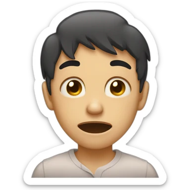 heart broken and crying sticker