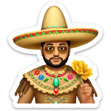 Traditional Costume Enthusiast sticker