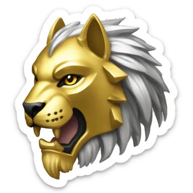 leonin paladin gold sticker
