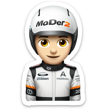 F1-car-McLaren-2024 sticker