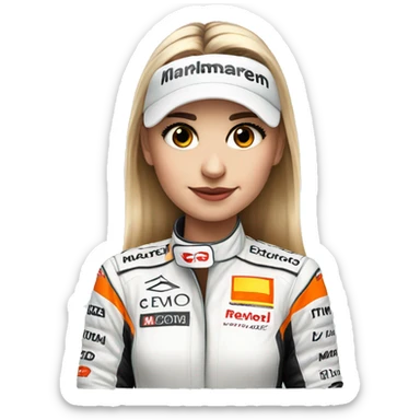 Fan-girl F1 McLaren  sticker