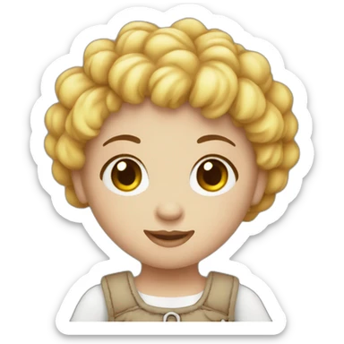 cute rag doll sticker