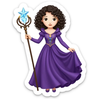  magicienne pour site Web thème magie  sticker